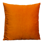 Velours Kussen orange kussenwereld