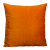 Velours Kussen orange kussenwereld