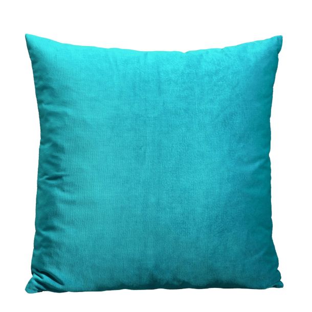 Velours kussen turquoise Kussenwereld