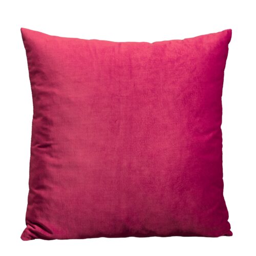 Velours kussenhoes Fuchsia Kussenwereld